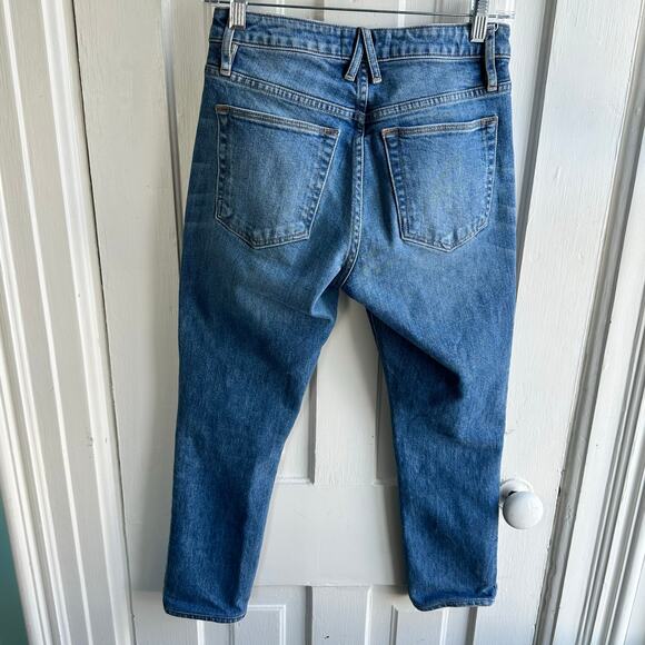 SLVRLAKE Lou Lou Cropped Mid-Rise Slim Leg Jeans - Picture 8 of 13